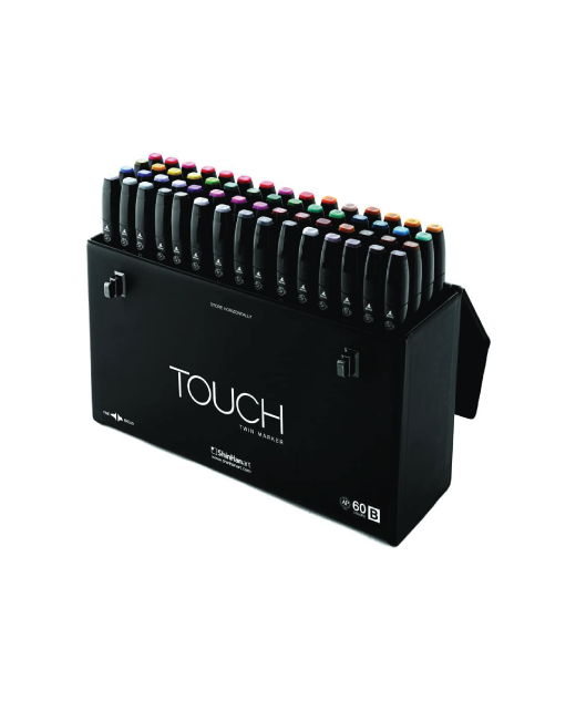 Touch Twin Brush Marker 60-set A