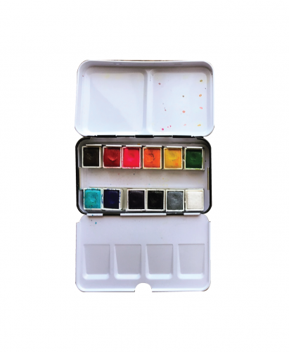 Winsor & Newton Professional Watercolor Set 12 Colors • CITY STATIONERY